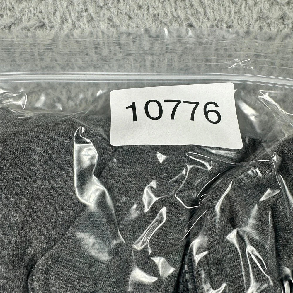 Nike Sportswear Full Zip Hoodie Mens XL‎ Gray Lightweight Jersey Sweatshirt
